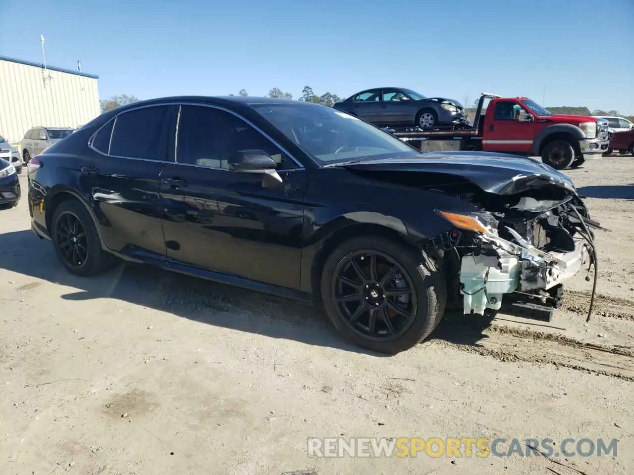 4 fotografías del automóvil dañado 4T1B11HK4KU185209 TOYOTA CAMRY 2019