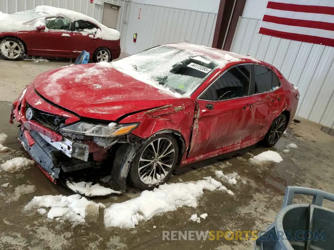 1 fotografías del automóvil dañado 4T1B11HK4KU194637 TOYOTA CAMRY 2019