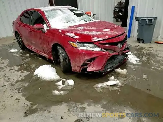 10 fotografías del automóvil dañado 4T1B11HK4KU194637 TOYOTA CAMRY 2019