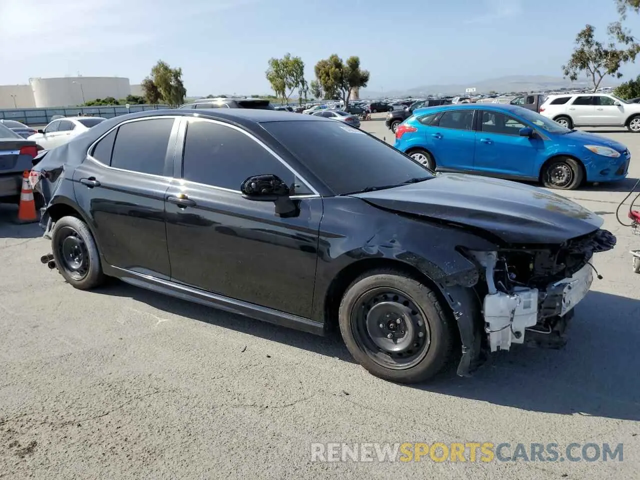 4 fotografías del automóvil dañado 4T1B11HK4KU197067 TOYOTA CAMRY 2019