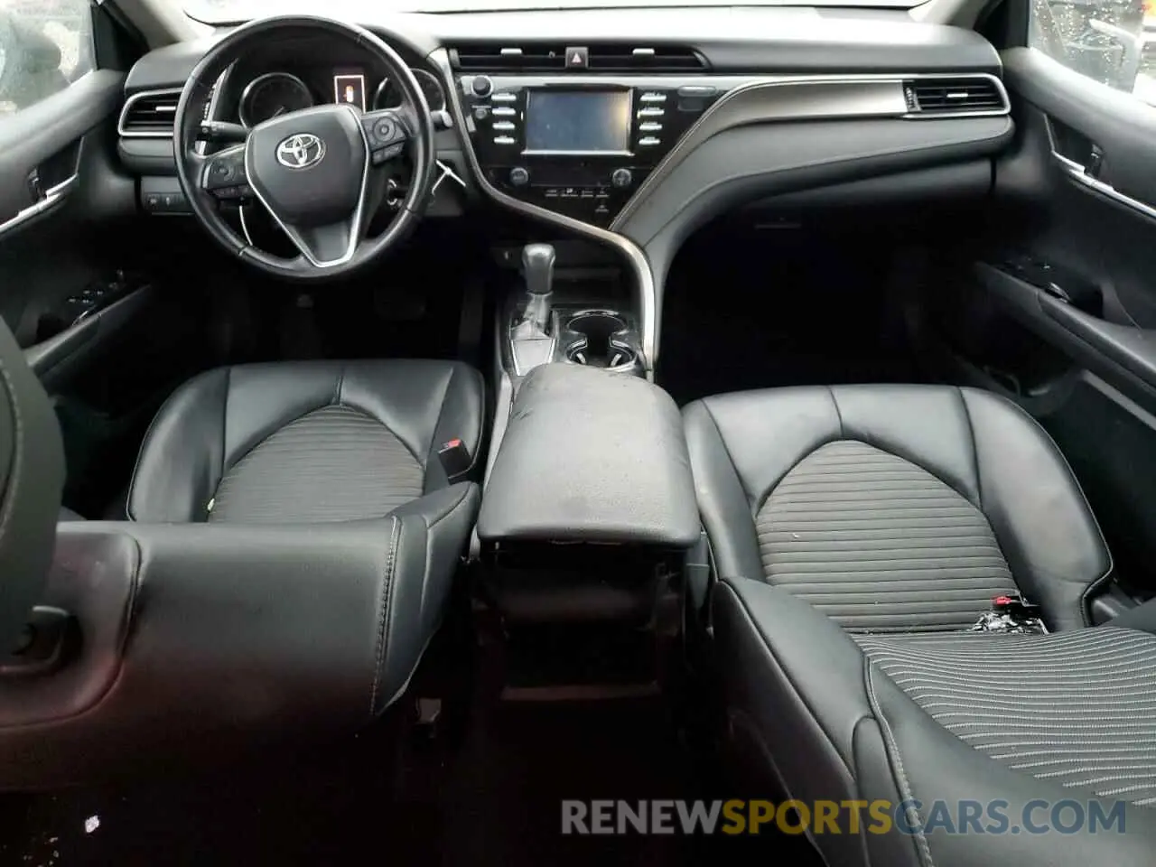 8 fotografías del automóvil dañado 4T1B11HK4KU218774 TOYOTA CAMRY 2019