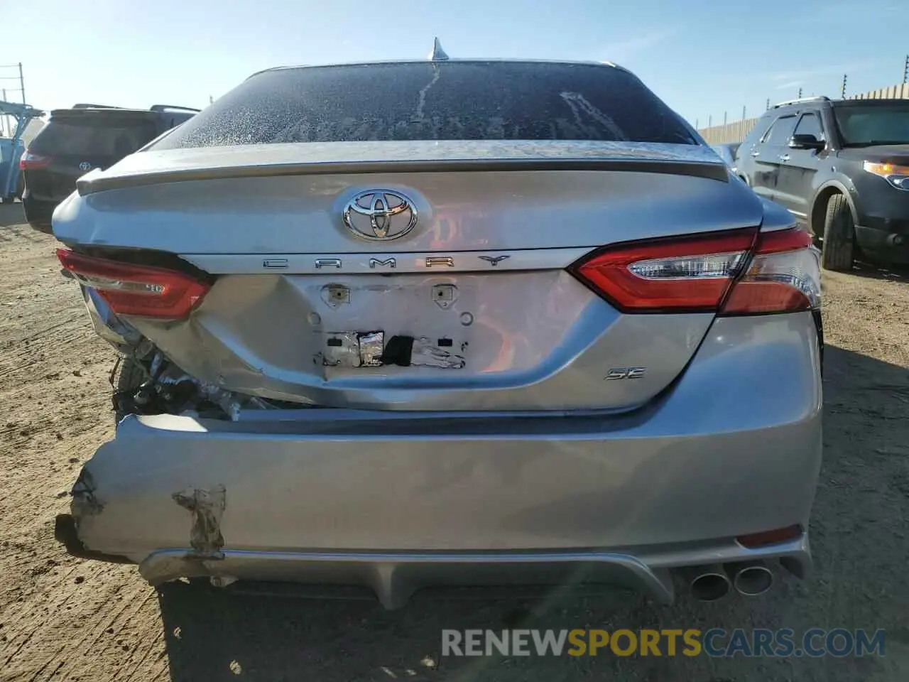 6 fotografías del automóvil dañado 4T1B11HK4KU221285 TOYOTA CAMRY 2019