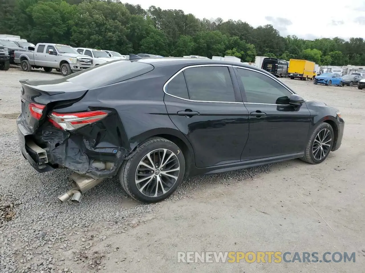 3 fotografías del automóvil dañado 4T1B11HK4KU230651 TOYOTA CAMRY 2019