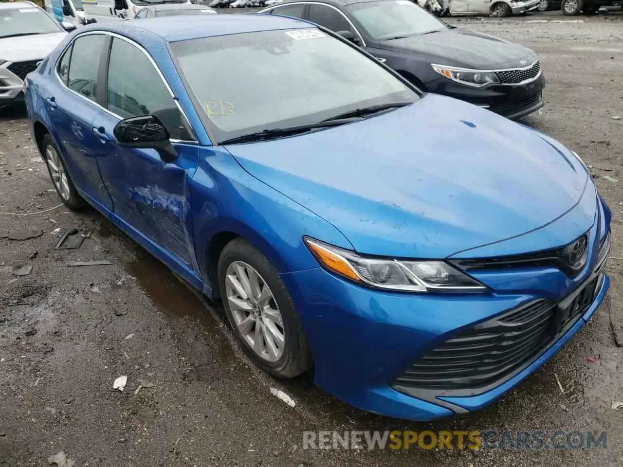 1 fotografías del automóvil dañado 4T1B11HK4KU235543 TOYOTA CAMRY 2019