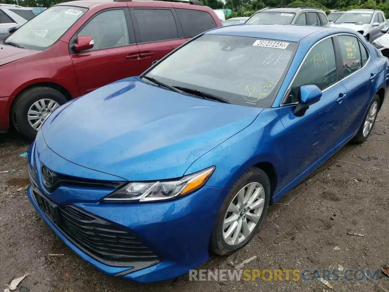 2 fotografías del automóvil dañado 4T1B11HK4KU235543 TOYOTA CAMRY 2019