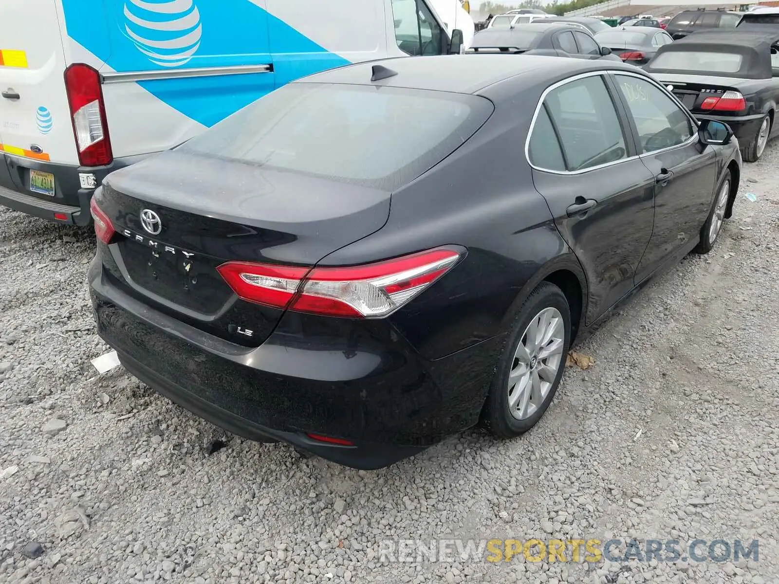 4 fotografías del automóvil dañado 4T1B11HK4KU238264 TOYOTA CAMRY 2019
