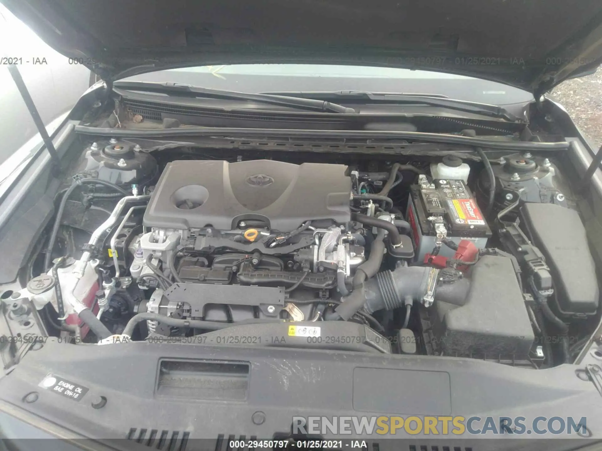 10 fotografías del automóvil dañado 4T1B11HK4KU246557 TOYOTA CAMRY 2019