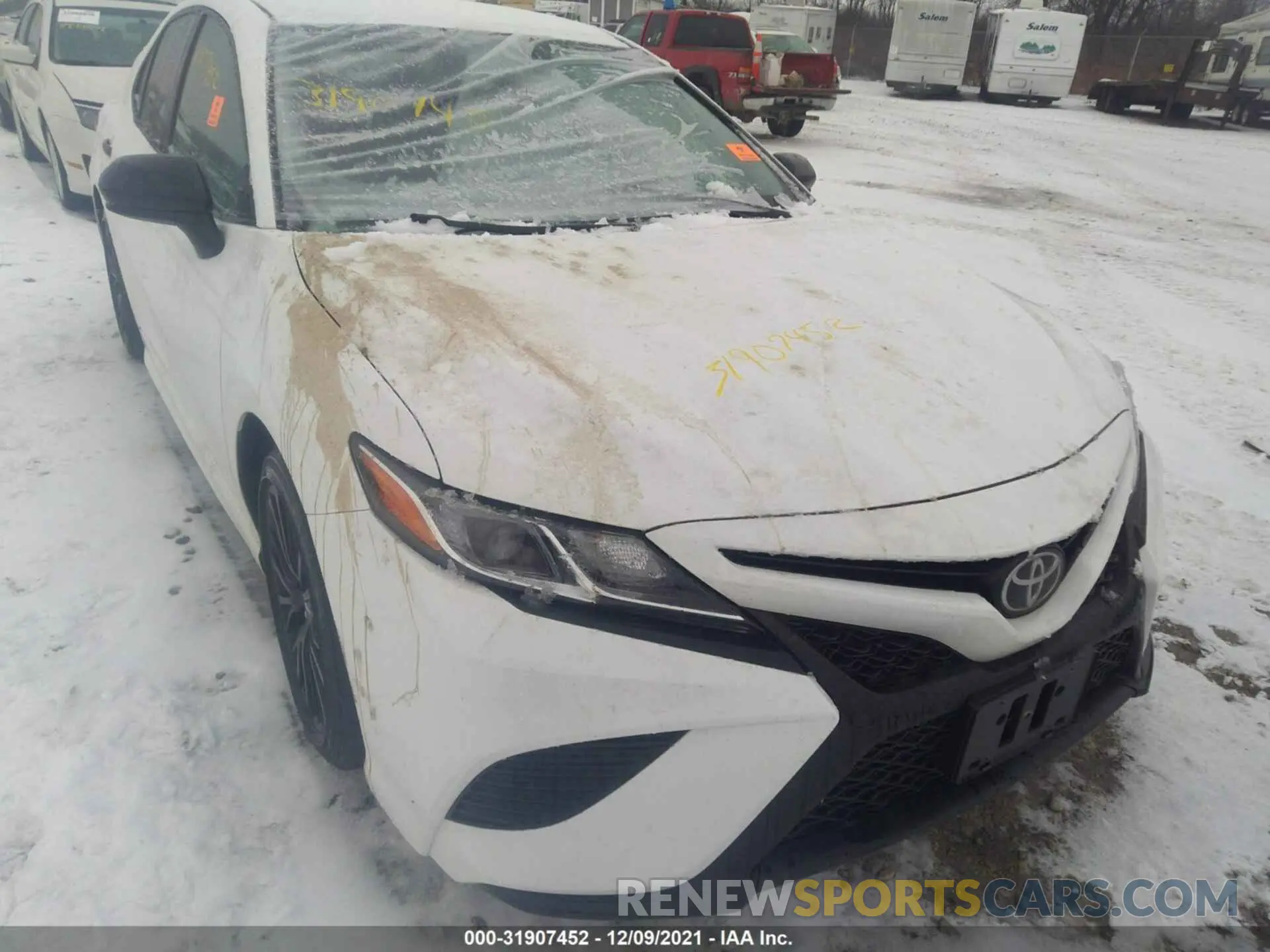 6 fotografías del automóvil dañado 4T1B11HK4KU251368 TOYOTA CAMRY 2019