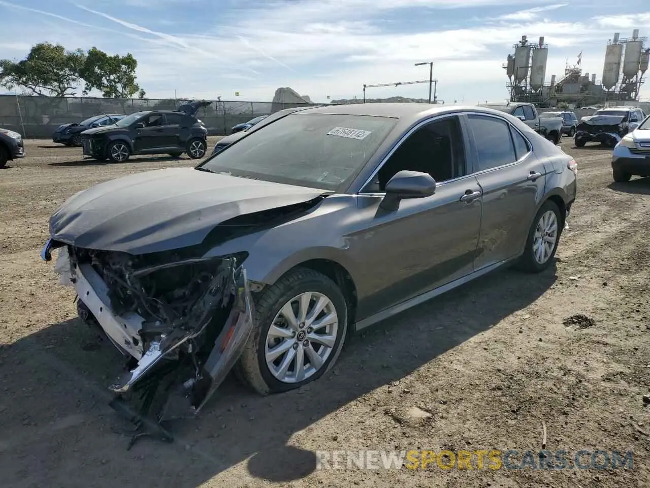 1 fotografías del automóvil dañado 4T1B11HK4KU252195 TOYOTA CAMRY 2019