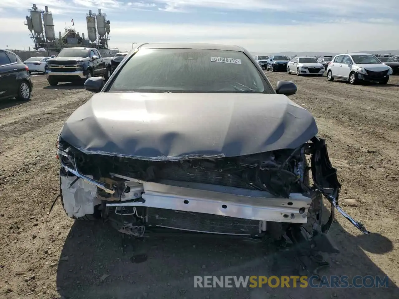 5 fotografías del automóvil dañado 4T1B11HK4KU252195 TOYOTA CAMRY 2019