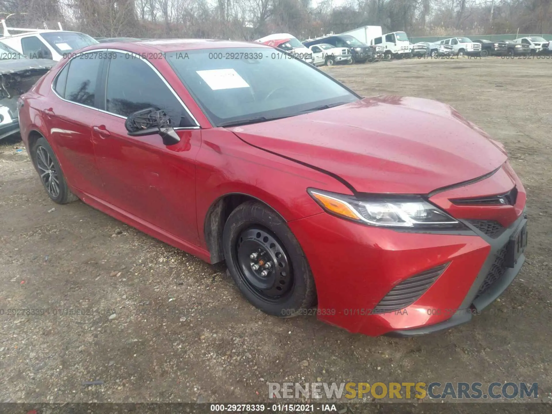 1 fotografías del automóvil dañado 4T1B11HK4KU257574 TOYOTA CAMRY 2019