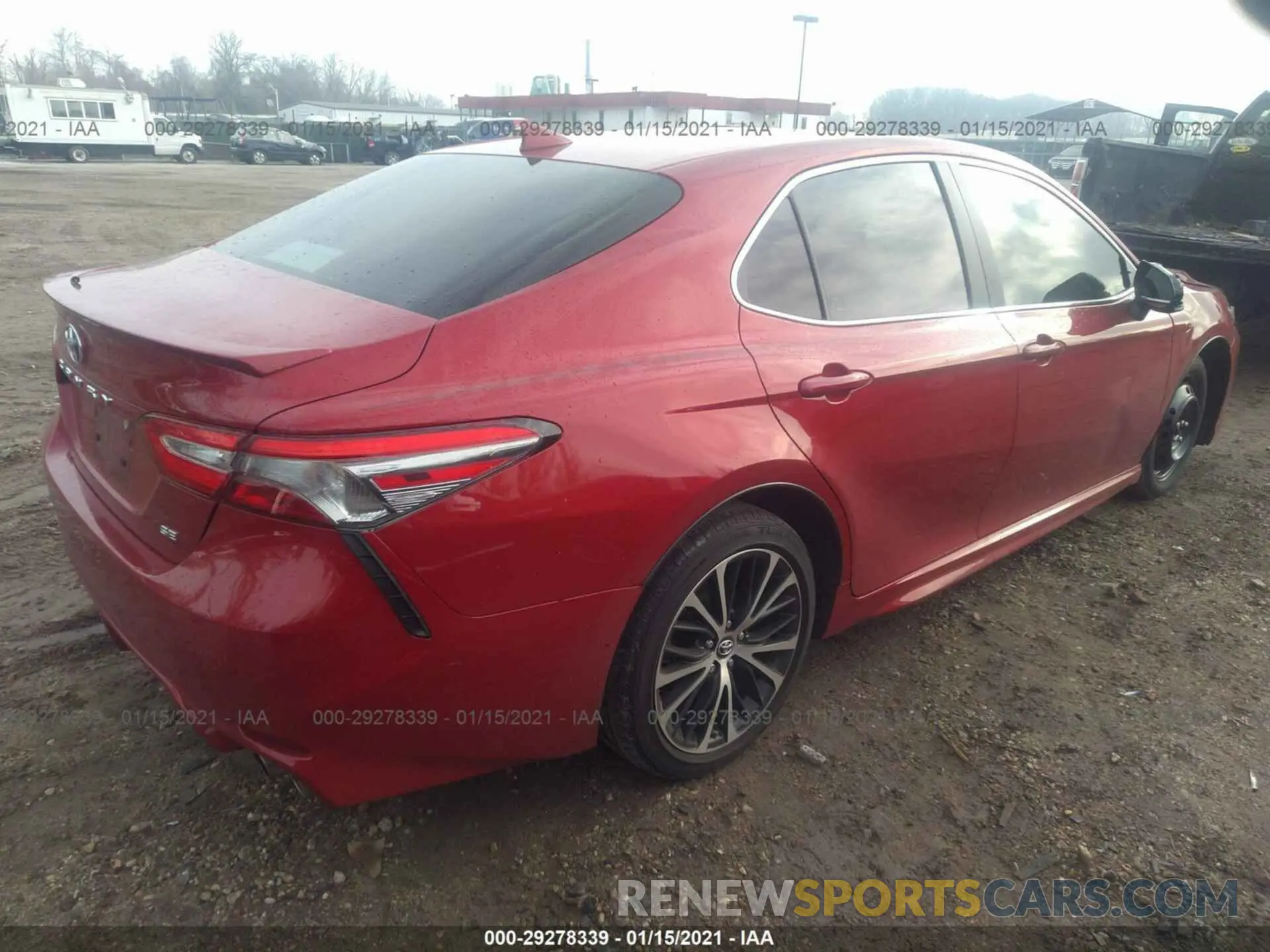 4 fotografías del automóvil dañado 4T1B11HK4KU257574 TOYOTA CAMRY 2019