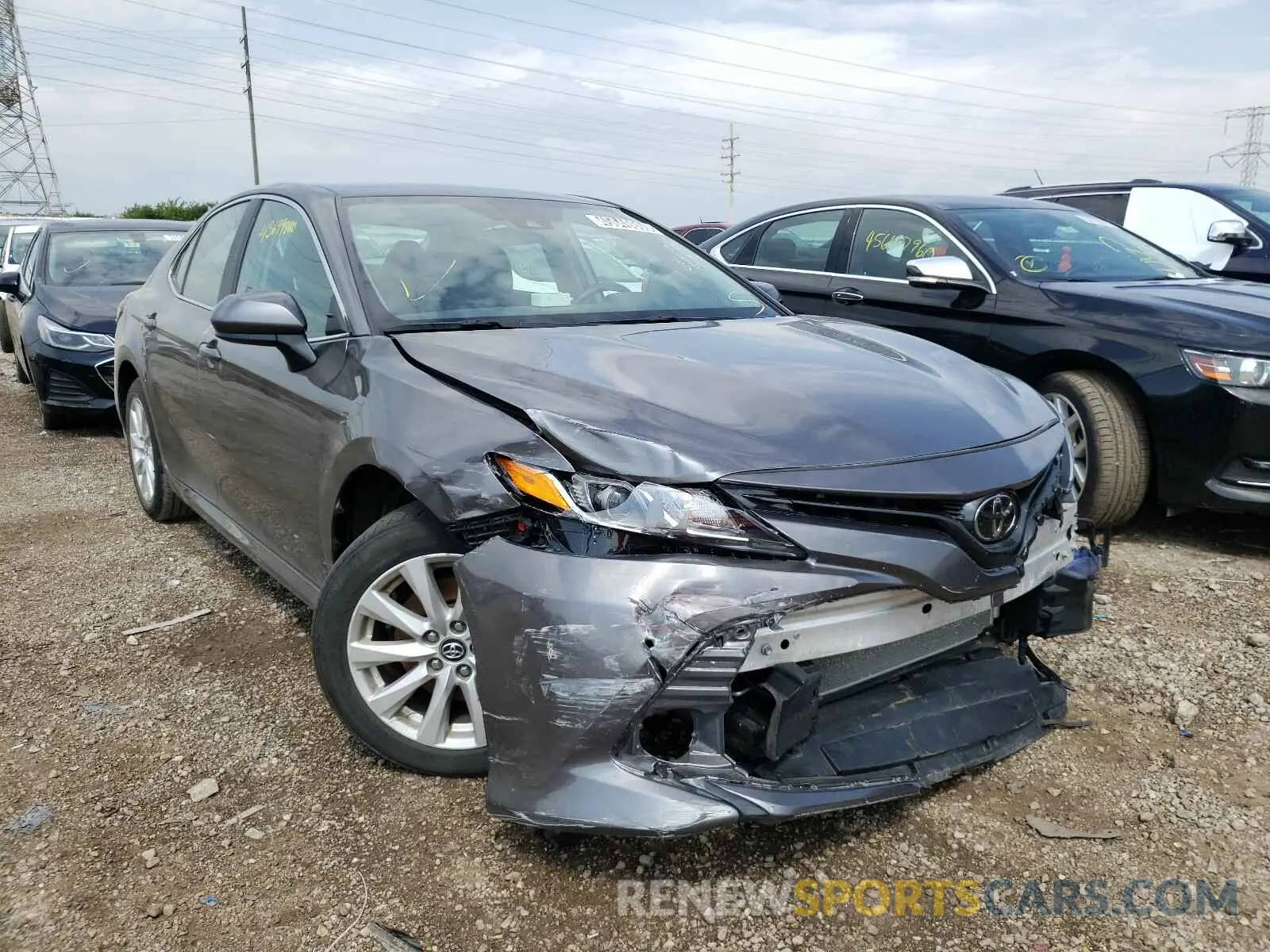 1 fotografías del automóvil dañado 4T1B11HK4KU261253 TOYOTA CAMRY 2019