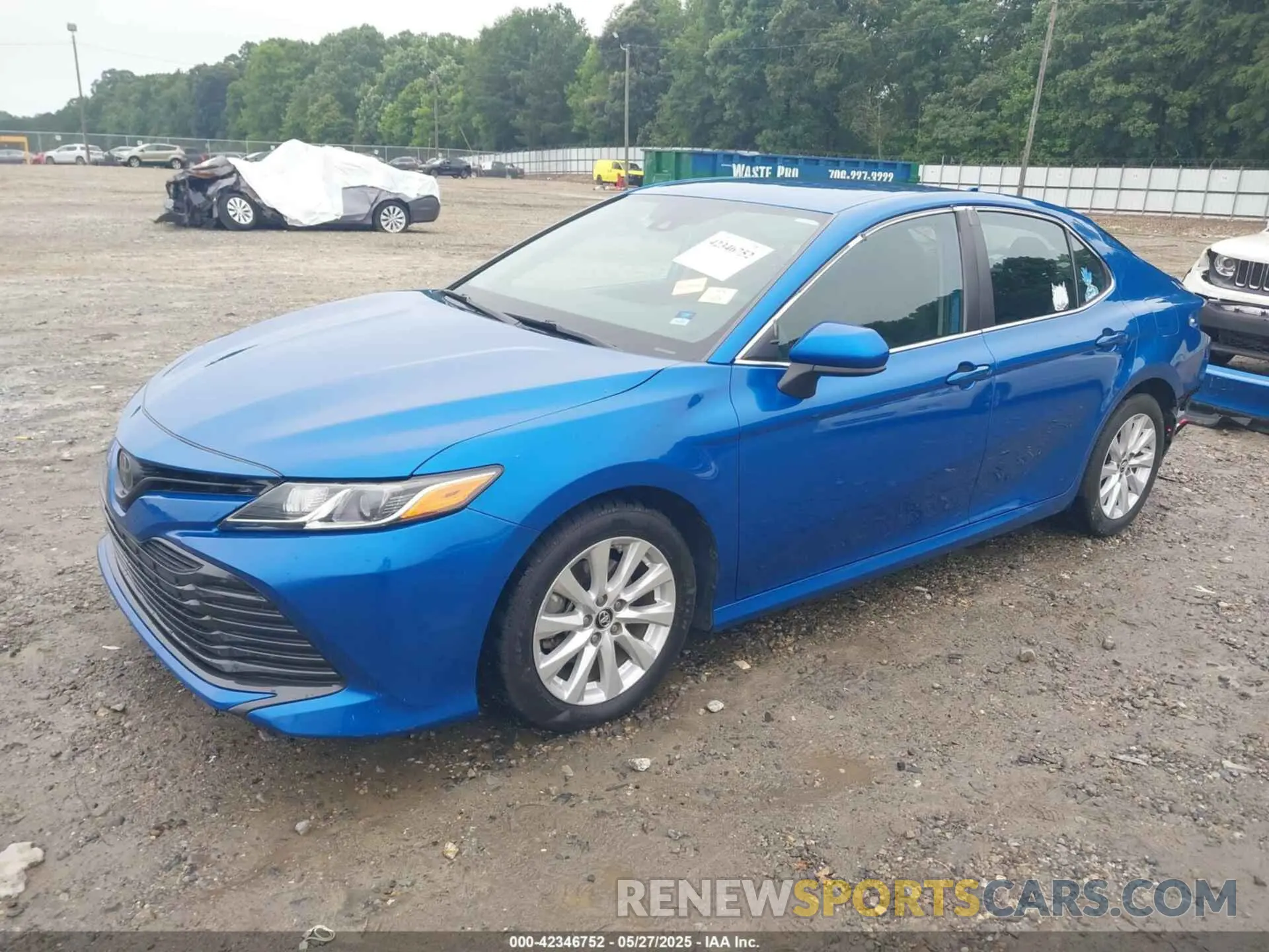 2 fotografías del automóvil dañado 4T1B11HK4KU270650 TOYOTA CAMRY 2019