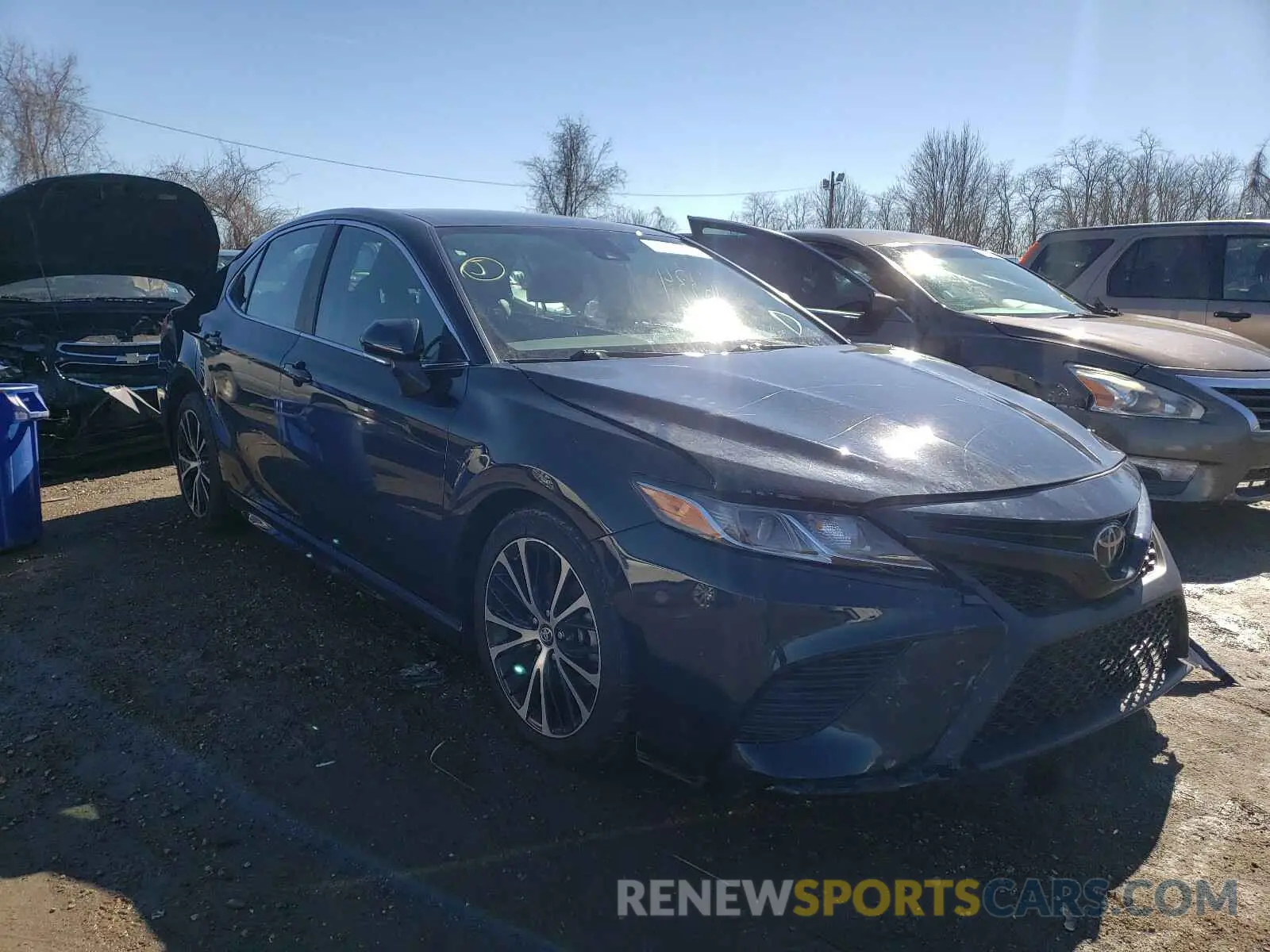 1 fotografías del automóvil dañado 4T1B11HK4KU283981 TOYOTA CAMRY 2019