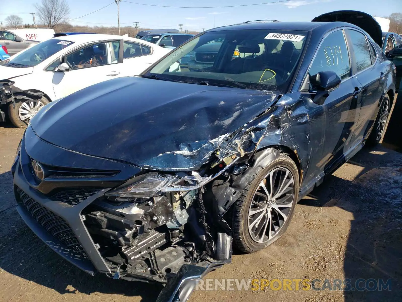 9 fotografías del automóvil dañado 4T1B11HK4KU283981 TOYOTA CAMRY 2019
