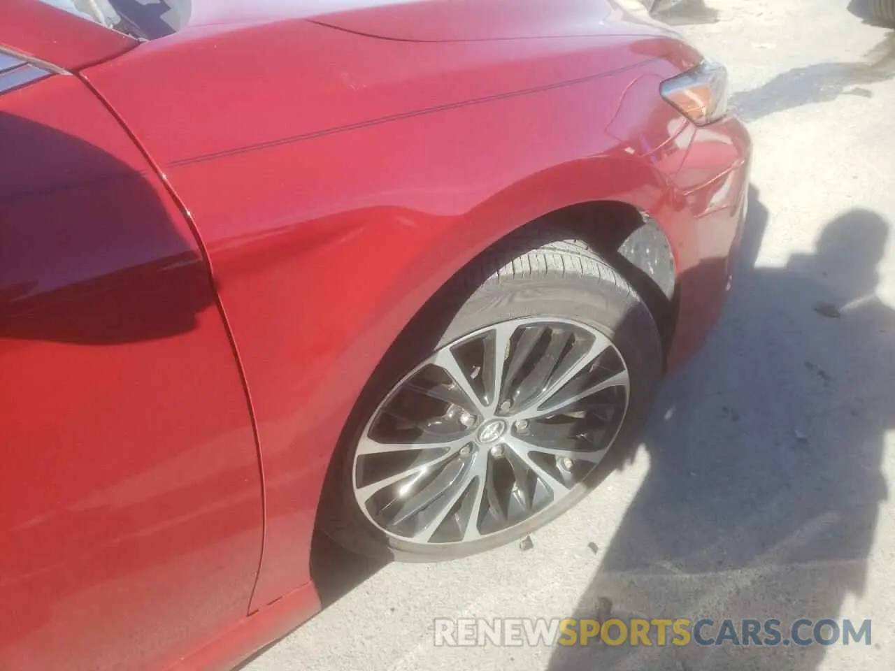 9 fotografías del automóvil dañado 4T1B11HK4KU292468 TOYOTA CAMRY 2019