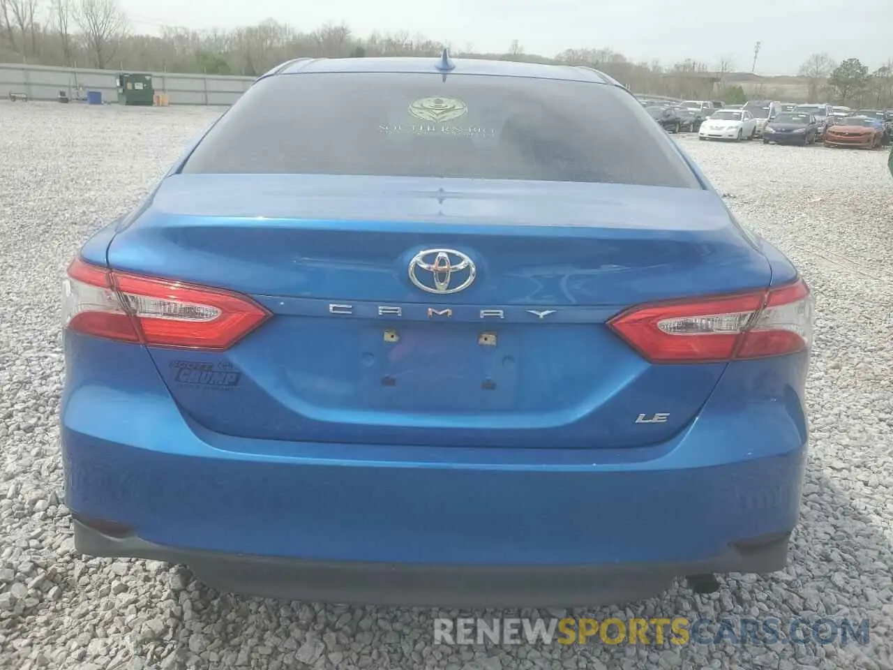 6 fotografías del automóvil dañado 4T1B11HK4KU297413 TOYOTA CAMRY 2019