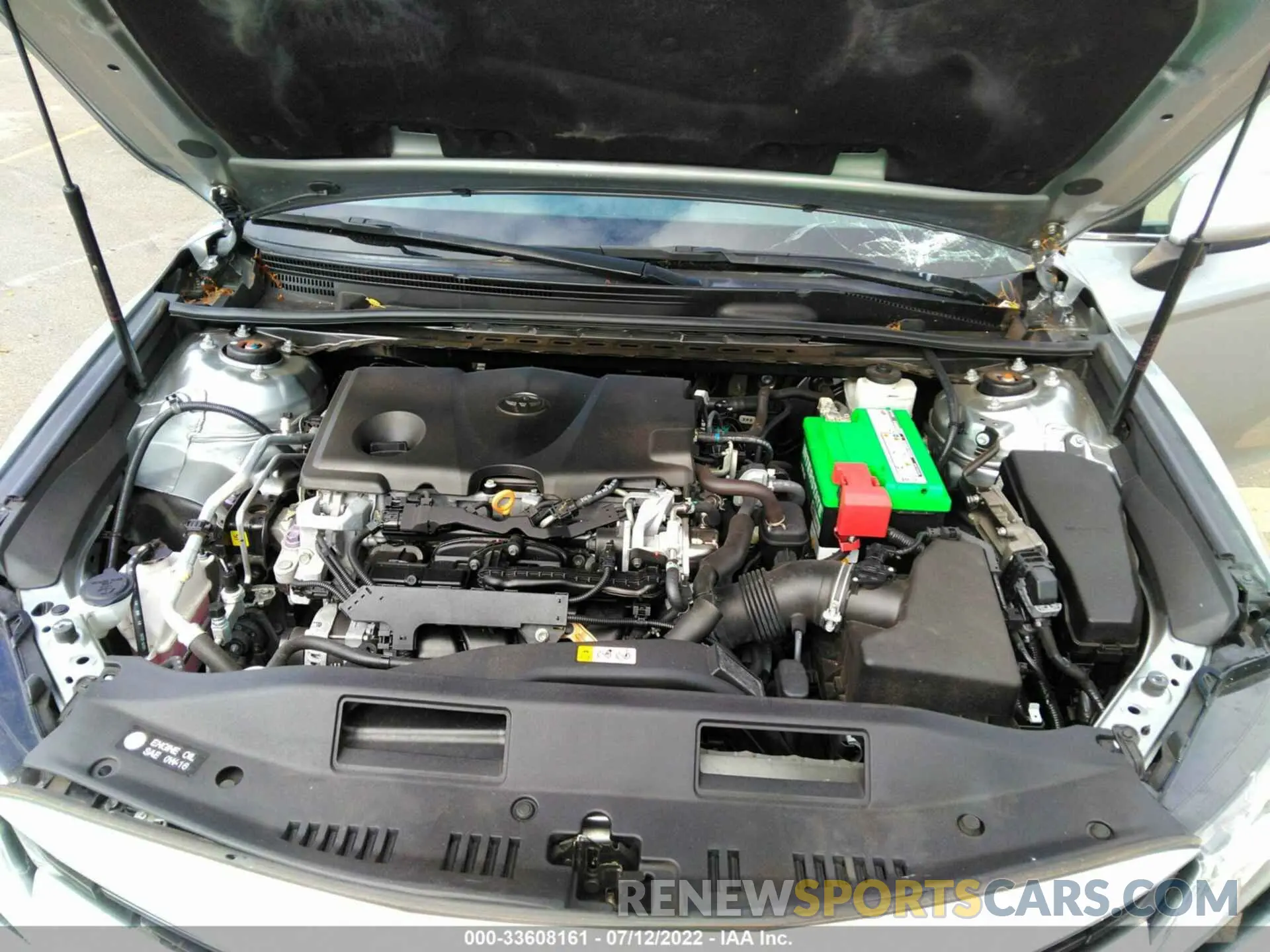 10 fotografías del automóvil dañado 4T1B11HK4KU696807 TOYOTA CAMRY 2019