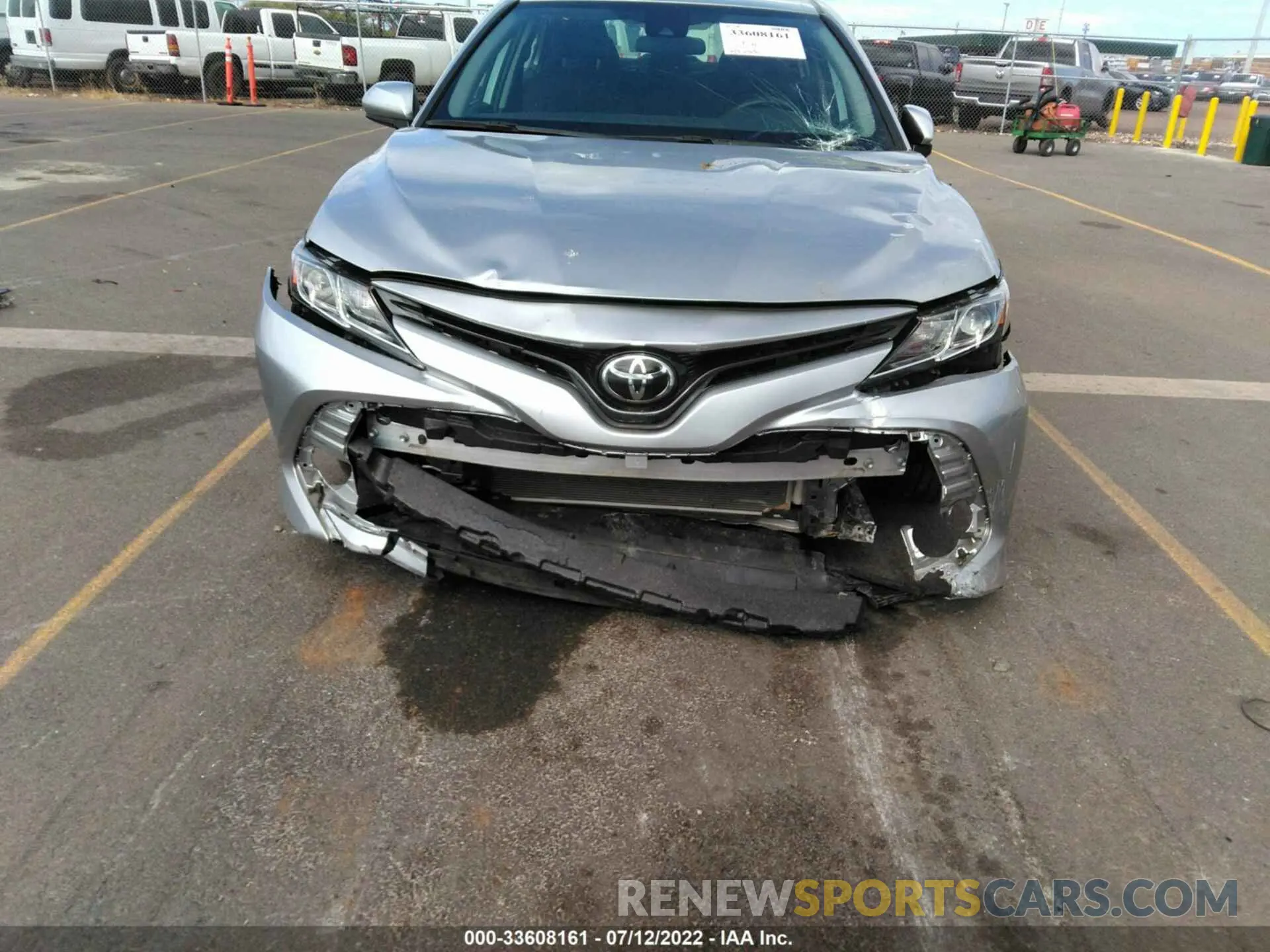 6 fotografías del automóvil dañado 4T1B11HK4KU696807 TOYOTA CAMRY 2019