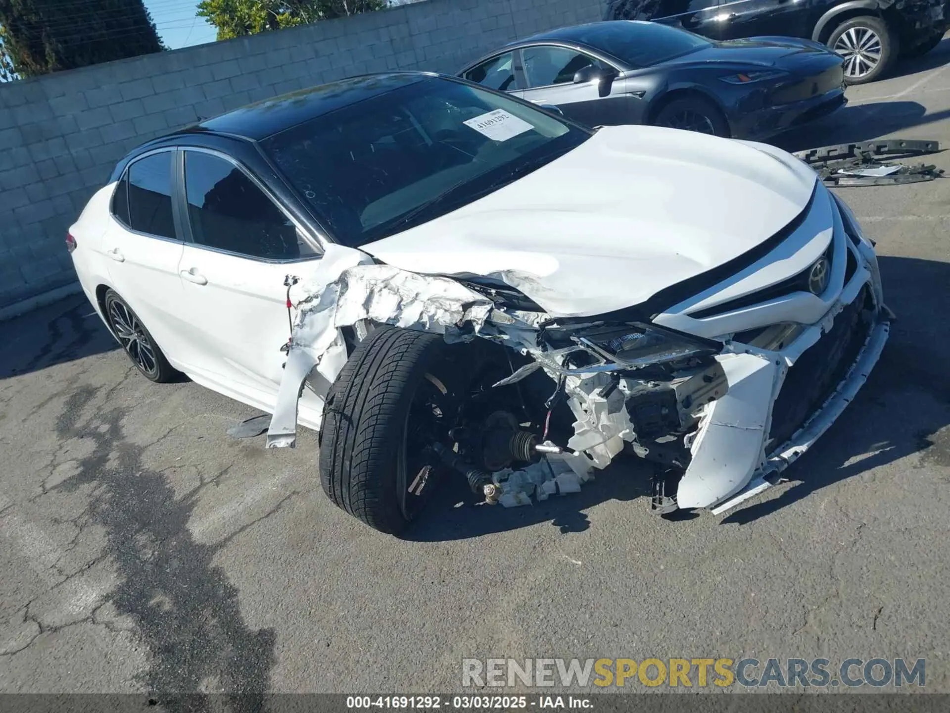 1 fotografías del automóvil dañado 4T1B11HK4KU703416 TOYOTA CAMRY 2019