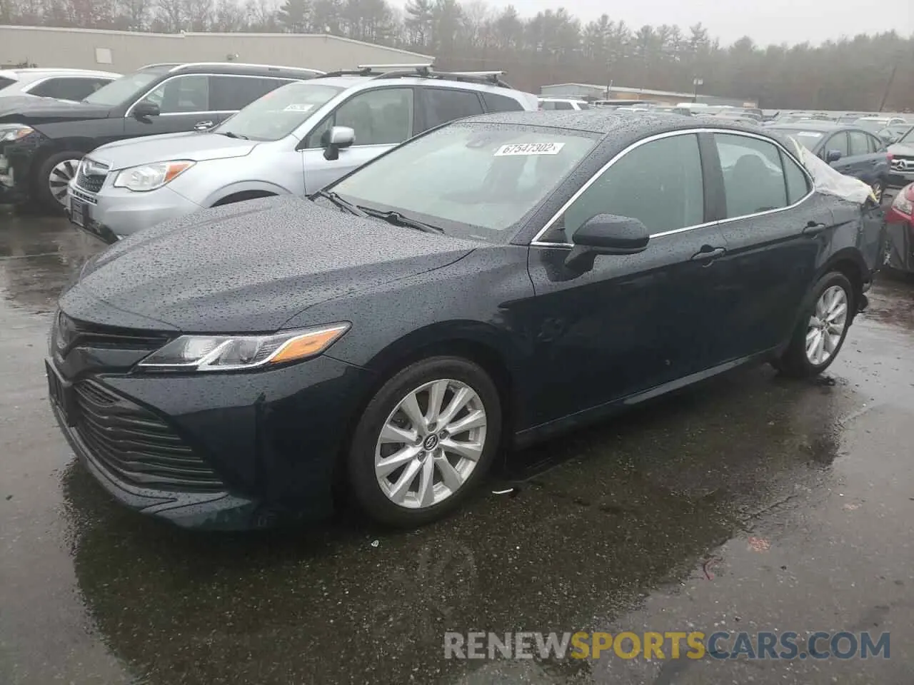 1 fotografías del automóvil dañado 4T1B11HK4KU703478 TOYOTA CAMRY 2019