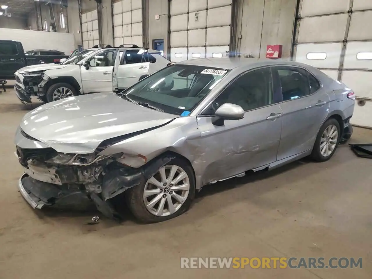 1 fotografías del automóvil dañado 4T1B11HK4KU706669 TOYOTA CAMRY 2019