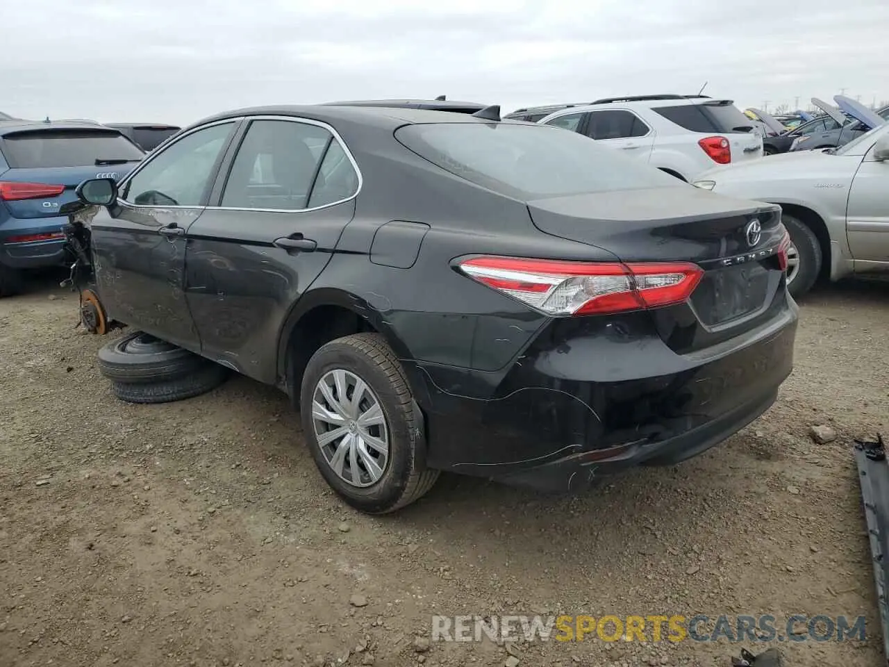 2 fotografías del automóvil dañado 4T1B11HK4KU719079 TOYOTA CAMRY 2019