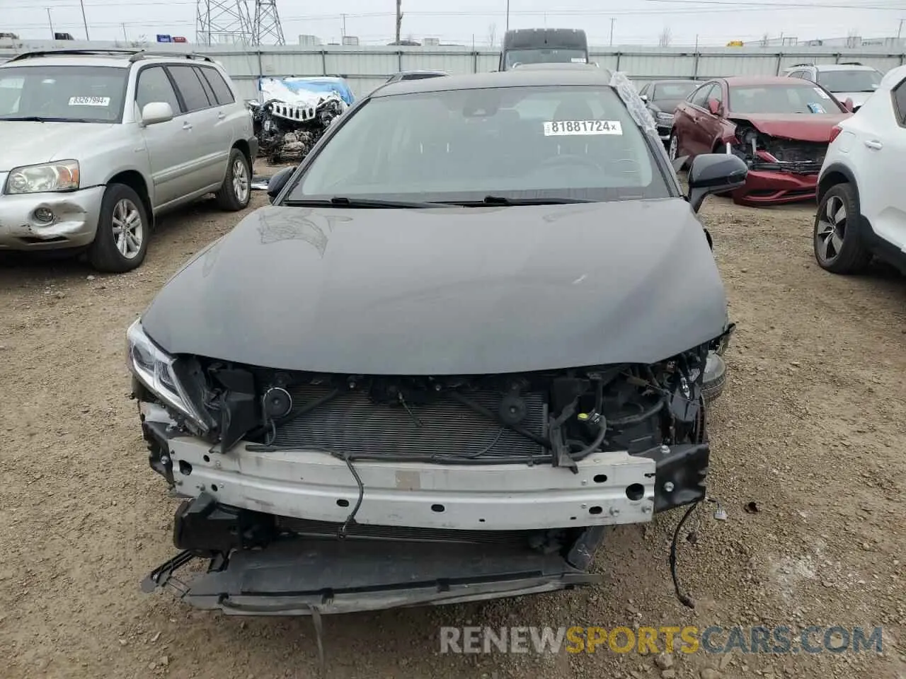 5 fotografías del automóvil dañado 4T1B11HK4KU719079 TOYOTA CAMRY 2019