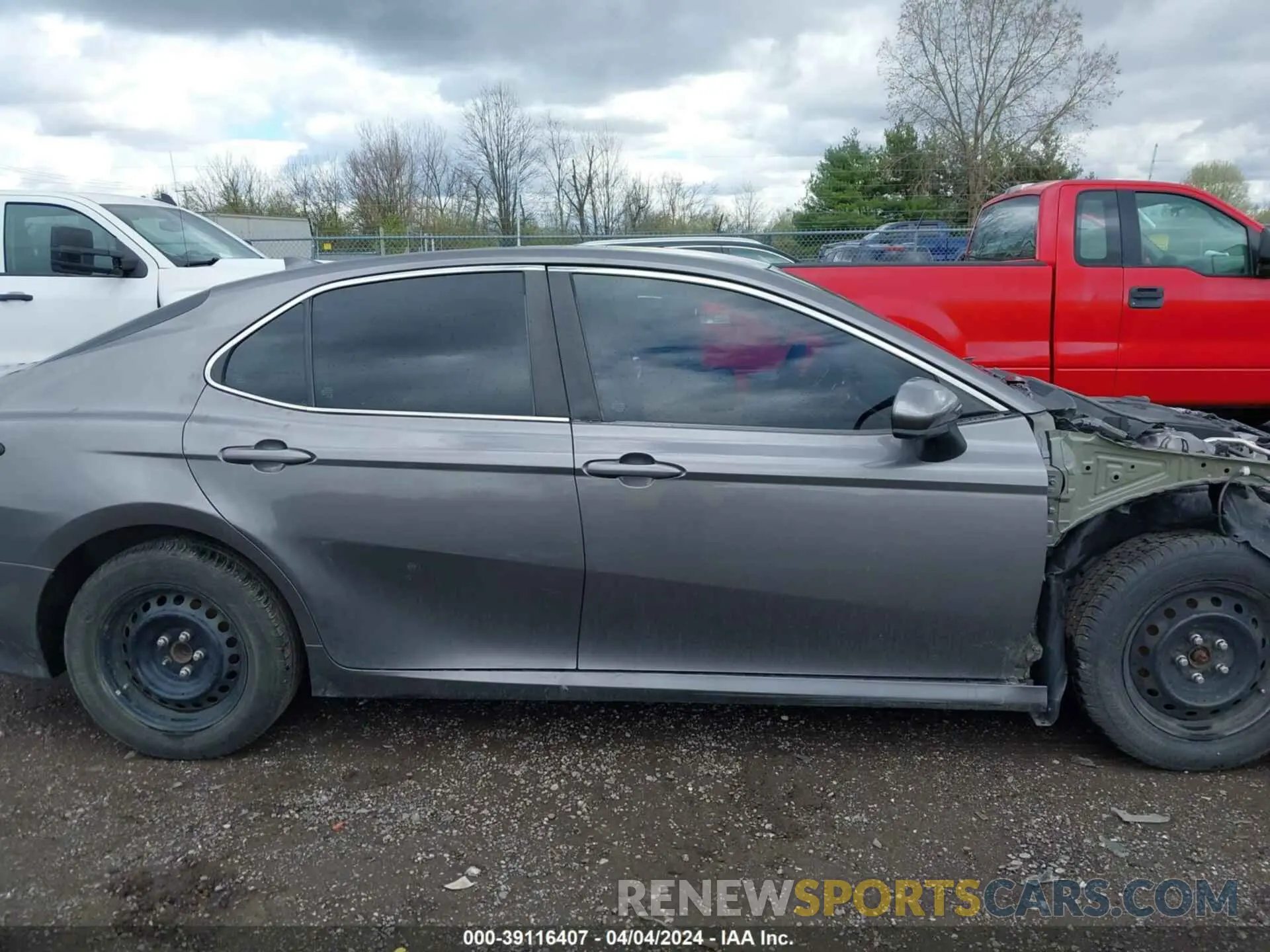 14 fotografías del automóvil dañado 4T1B11HK4KU720765 TOYOTA CAMRY 2019
