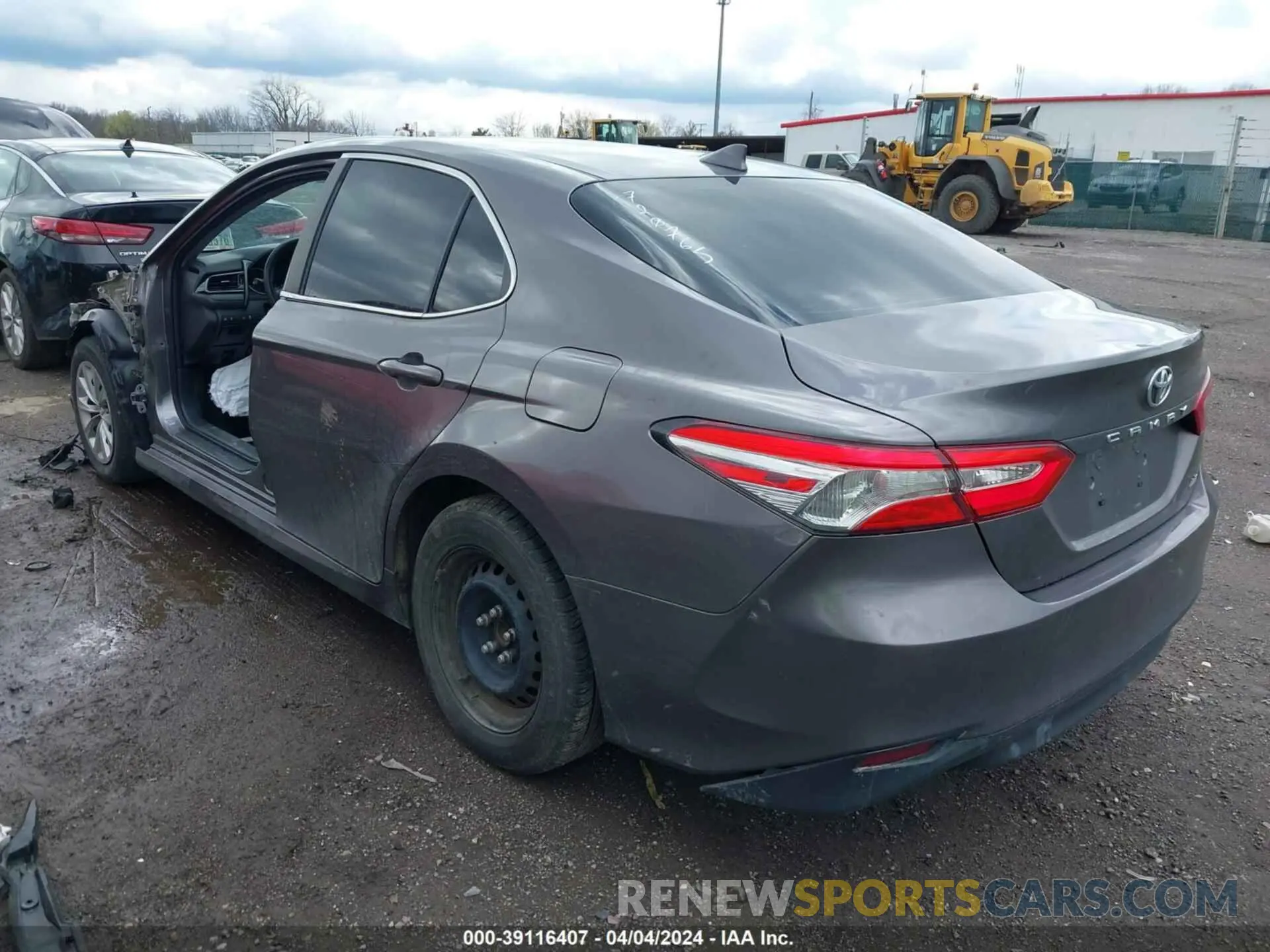 3 fotografías del automóvil dañado 4T1B11HK4KU720765 TOYOTA CAMRY 2019