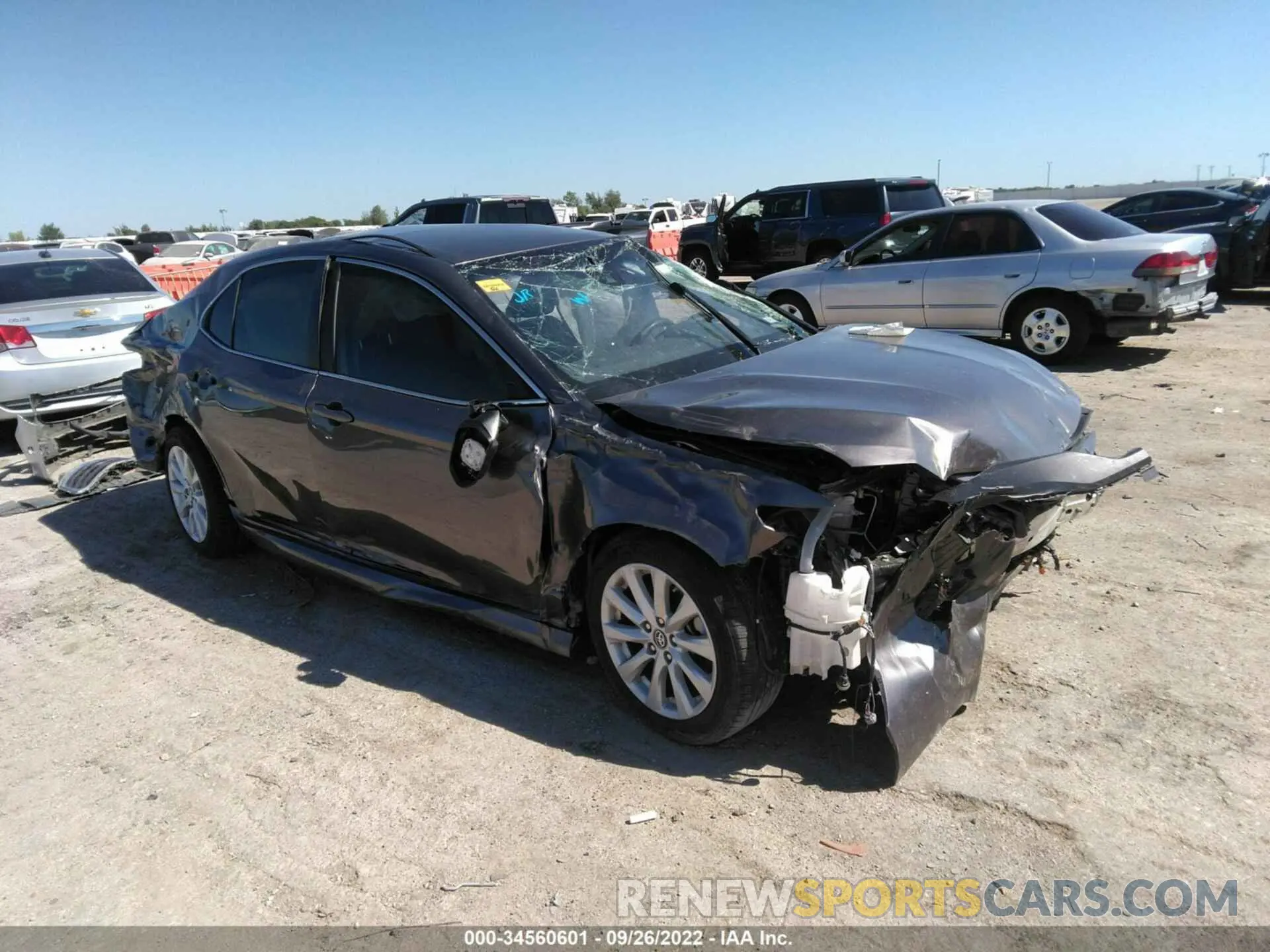 1 fotografías del automóvil dañado 4T1B11HK4KU722497 TOYOTA CAMRY 2019