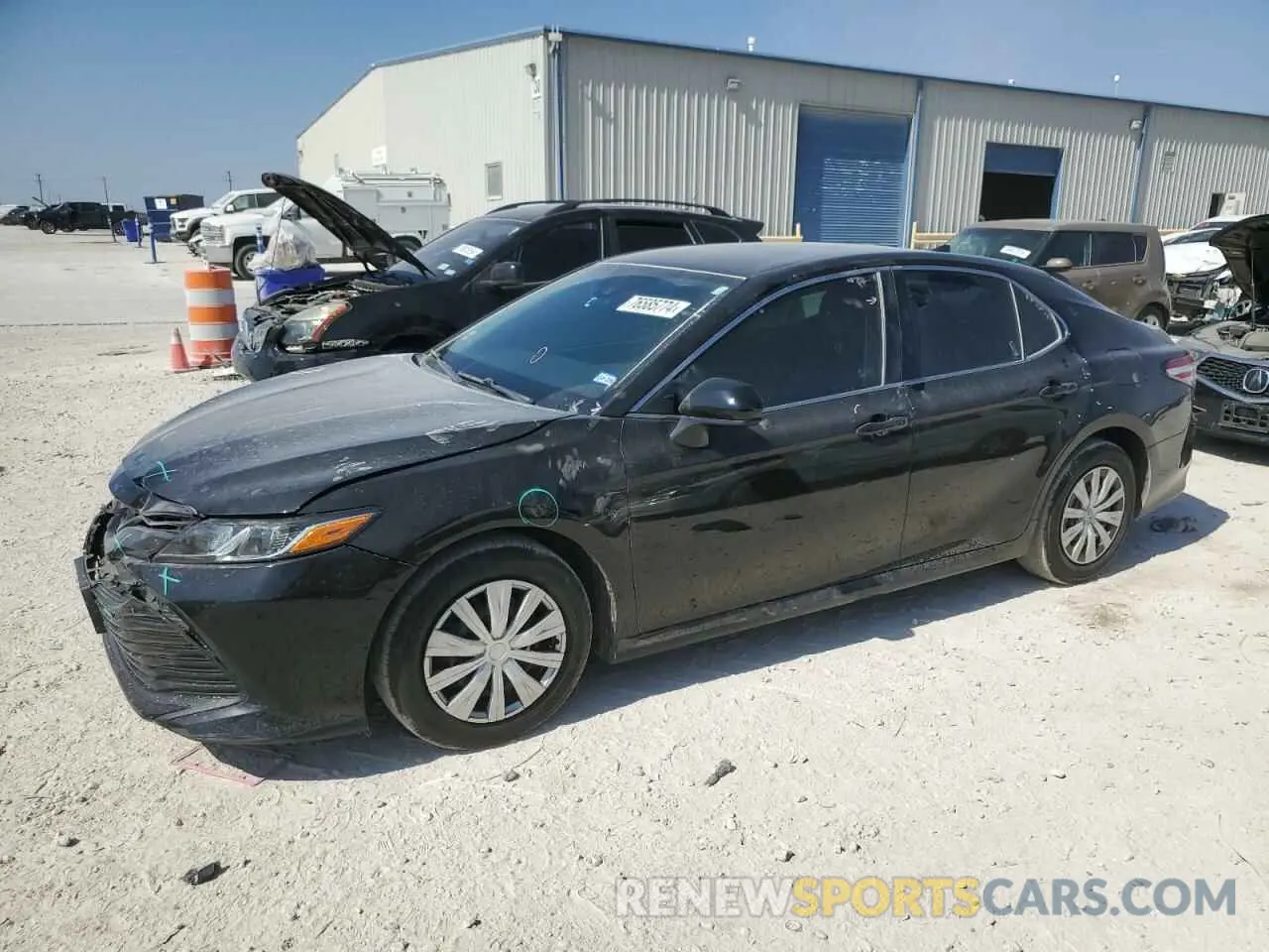 1 fotografías del automóvil dañado 4T1B11HK4KU723374 TOYOTA CAMRY 2019