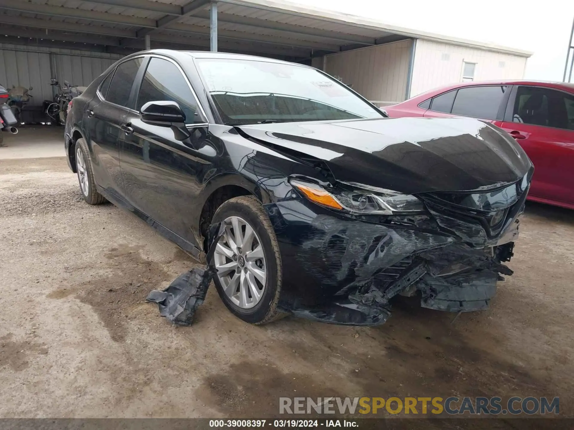 1 fotografías del automóvil dañado 4T1B11HK4KU723696 TOYOTA CAMRY 2019