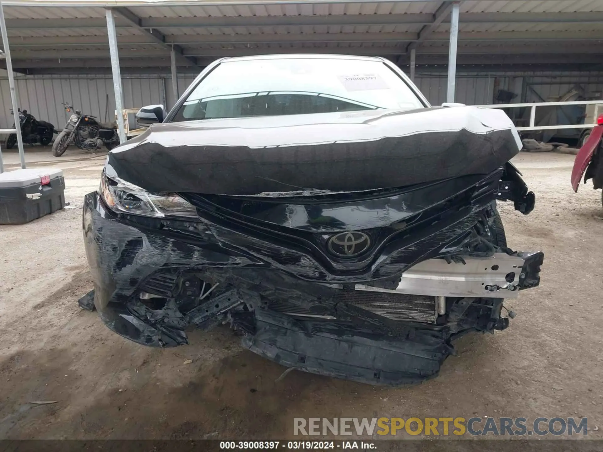12 fotografías del automóvil dañado 4T1B11HK4KU723696 TOYOTA CAMRY 2019
