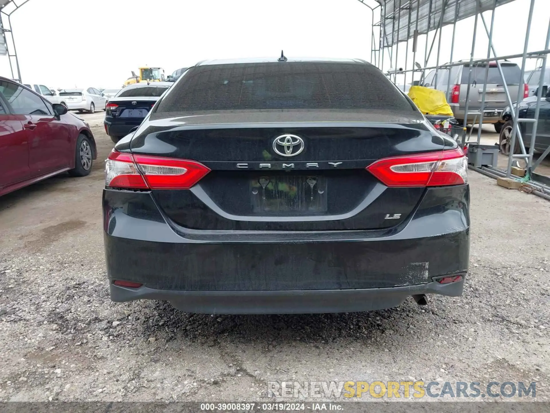 16 fotografías del automóvil dañado 4T1B11HK4KU723696 TOYOTA CAMRY 2019