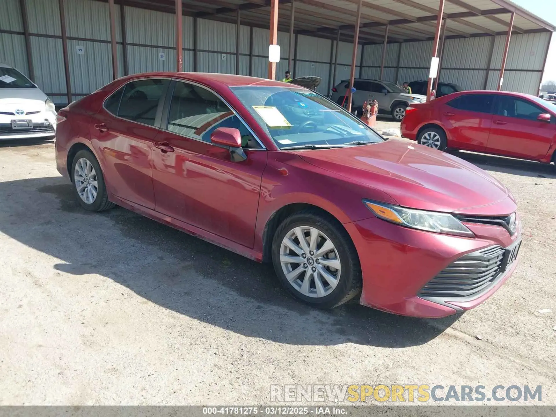 1 fotografías del automóvil dañado 4T1B11HK4KU725075 TOYOTA CAMRY 2019
