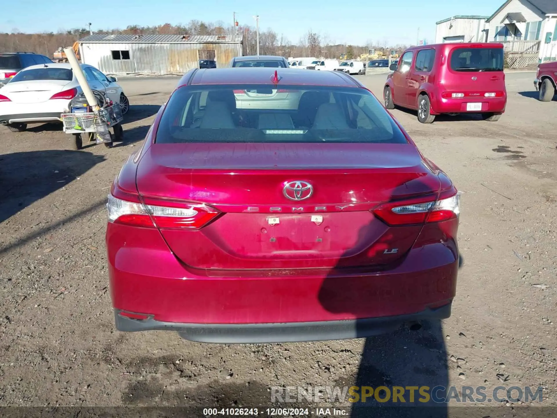 16 fotografías del automóvil dañado 4T1B11HK4KU732804 TOYOTA CAMRY 2019