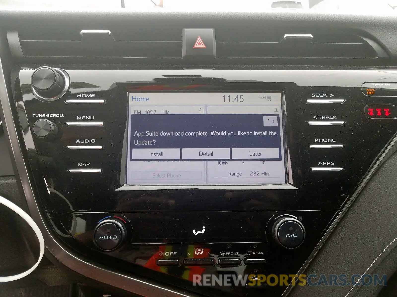 9 fotografías del automóvil dañado 4T1B11HK4KU735671 TOYOTA CAMRY 2019