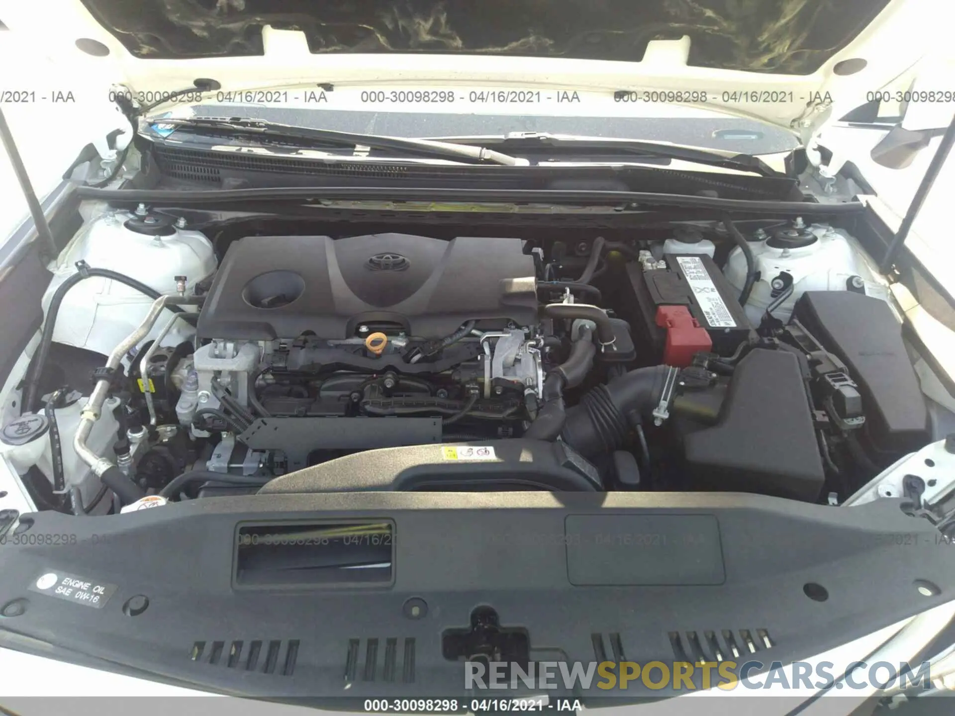 10 fotografías del automóvil dañado 4T1B11HK4KU739378 TOYOTA CAMRY 2019