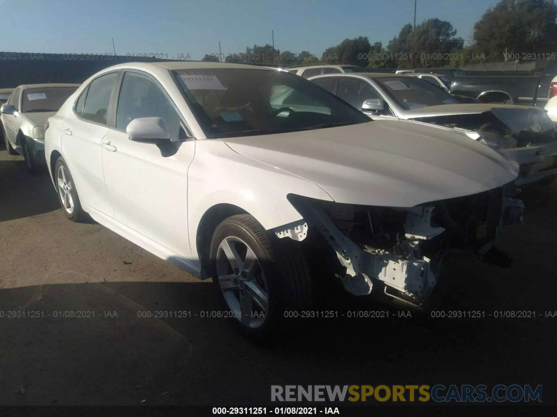 1 fotografías del automóvil dañado 4T1B11HK4KU742099 TOYOTA CAMRY 2019