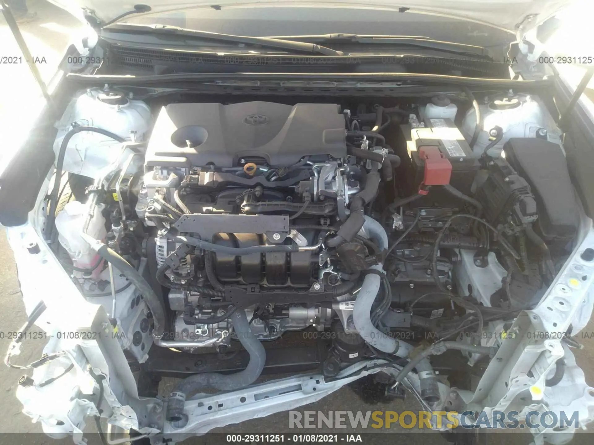 10 fotografías del automóvil dañado 4T1B11HK4KU742099 TOYOTA CAMRY 2019