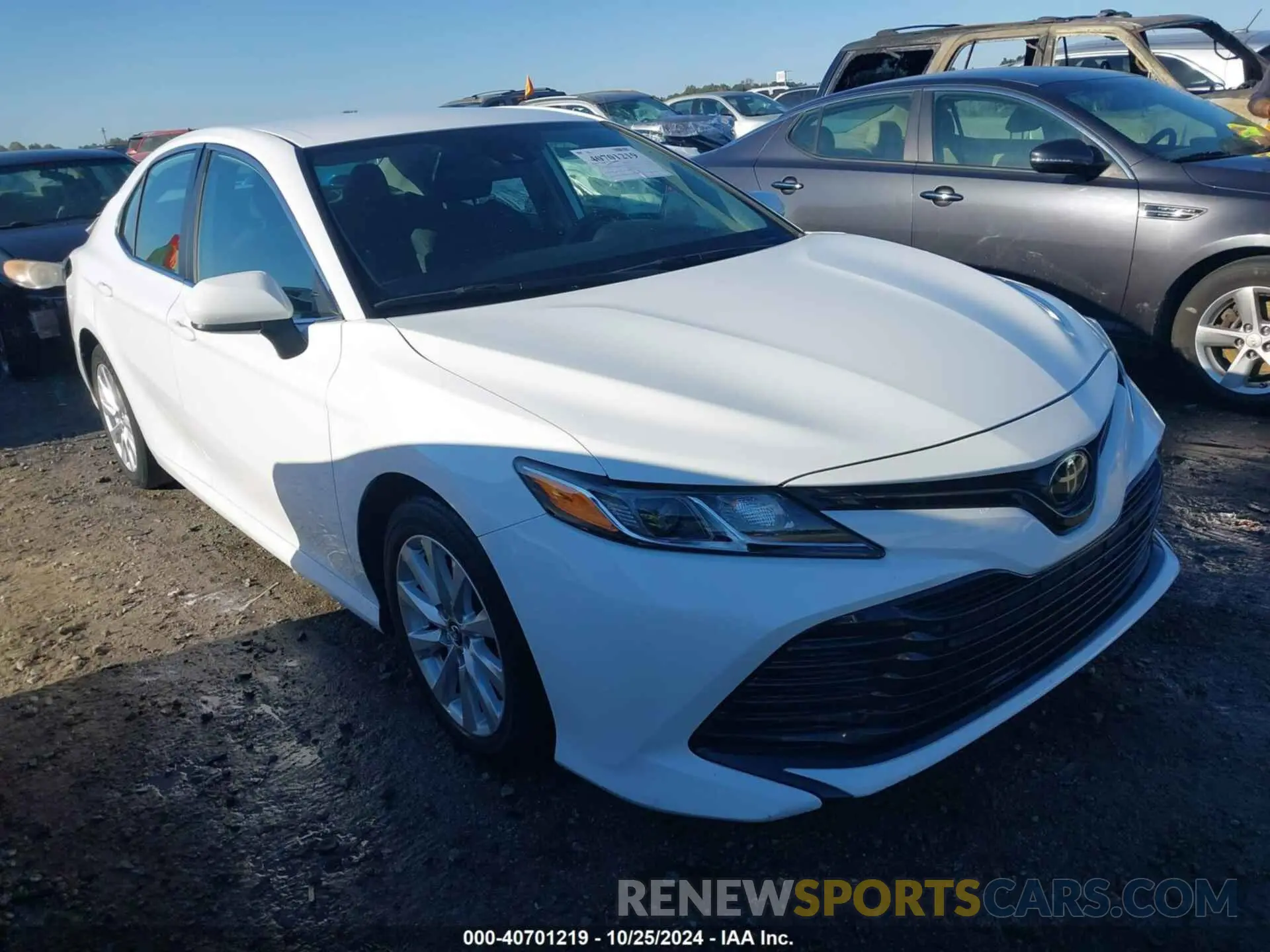 1 fotografías del automóvil dañado 4T1B11HK4KU744614 TOYOTA CAMRY 2019
