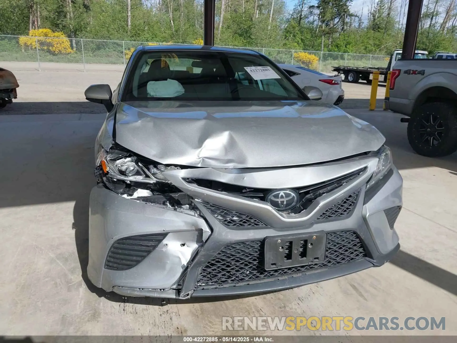 6 fotografías del automóvil dañado 4T1B11HK4KU749358 TOYOTA CAMRY 2019