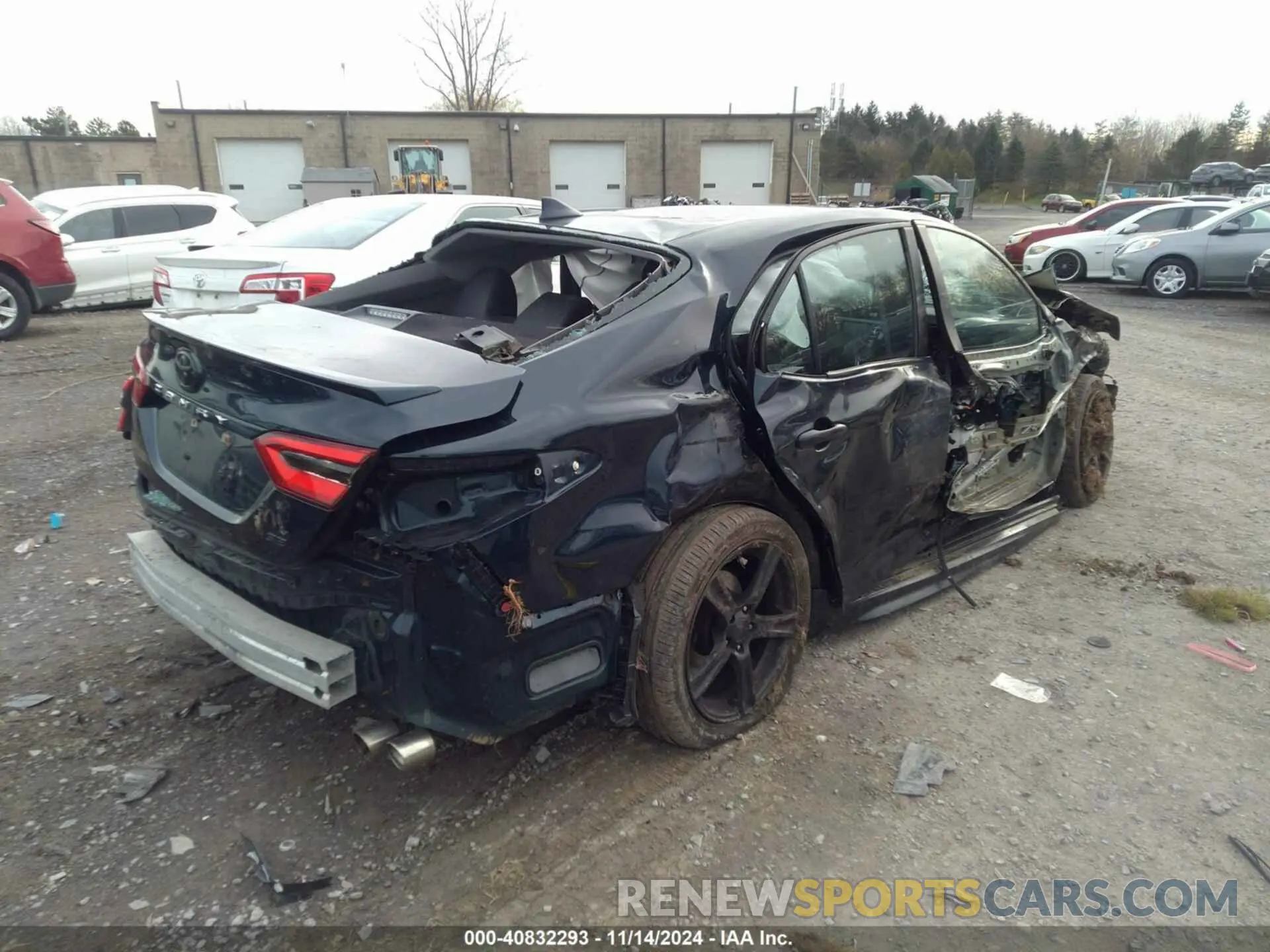 4 fotografías del automóvil dañado 4T1B11HK4KU760456 TOYOTA CAMRY 2019