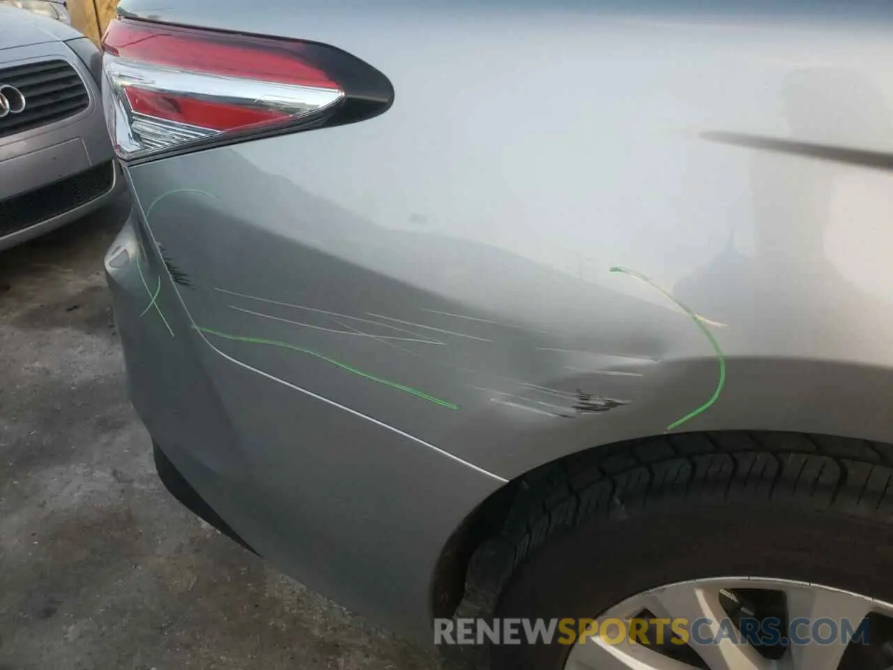 9 fotografías del automóvil dañado 4T1B11HK4KU770145 TOYOTA CAMRY 2019