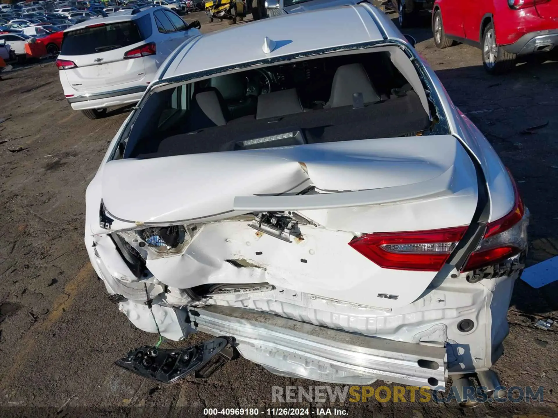 6 fotografías del automóvil dañado 4T1B11HK4KU780772 TOYOTA CAMRY 2019