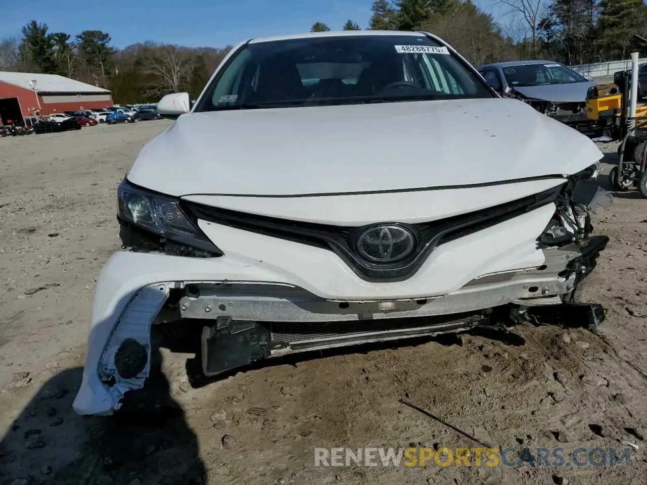 5 fotografías del automóvil dañado 4T1B11HK4KU780934 TOYOTA CAMRY 2019