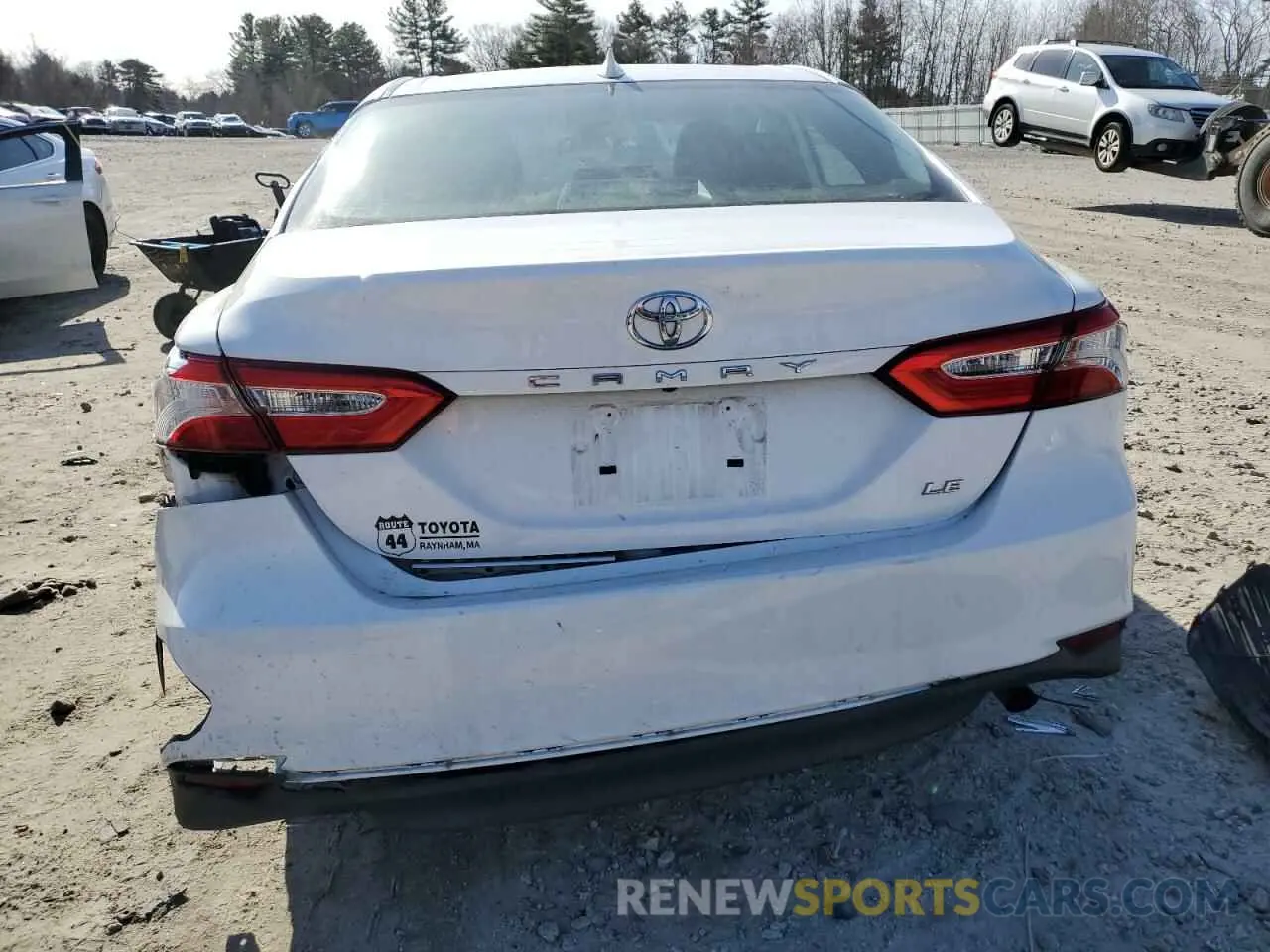6 fotografías del automóvil dañado 4T1B11HK4KU780934 TOYOTA CAMRY 2019