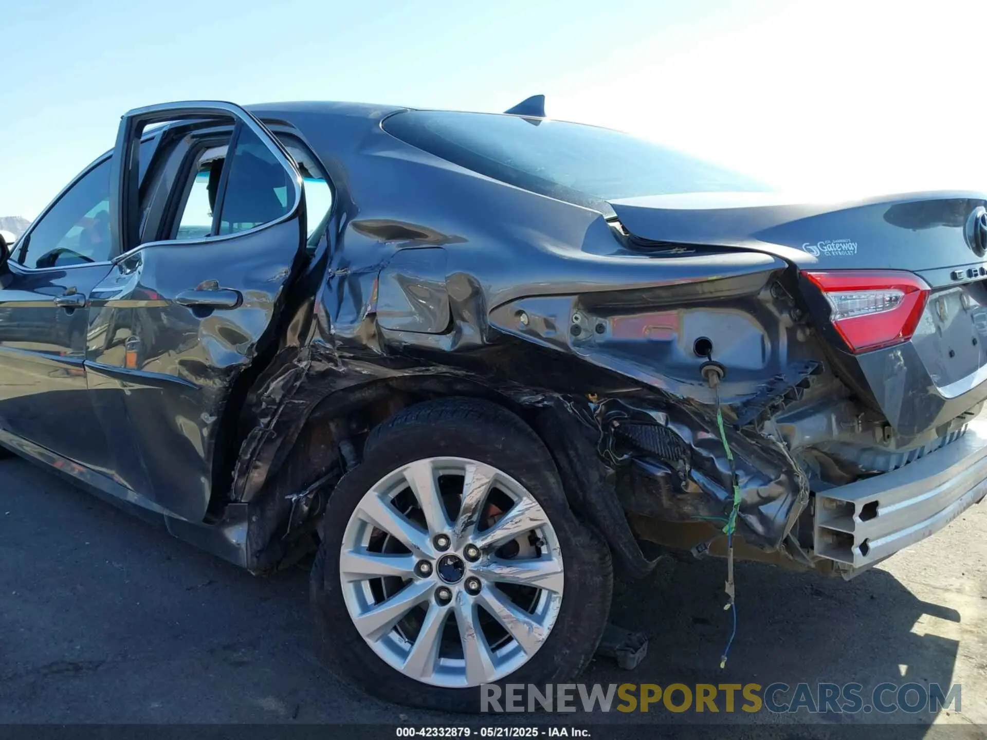6 fotografías del automóvil dañado 4T1B11HK4KU781985 TOYOTA CAMRY 2019